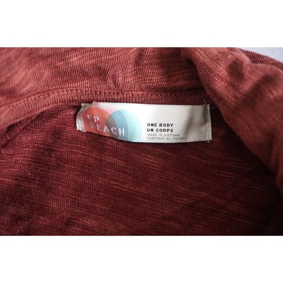 Free People Beach One Body Terracotta Cotton Cocoon Cowl Pullover - NWT - Picture 5 of 6